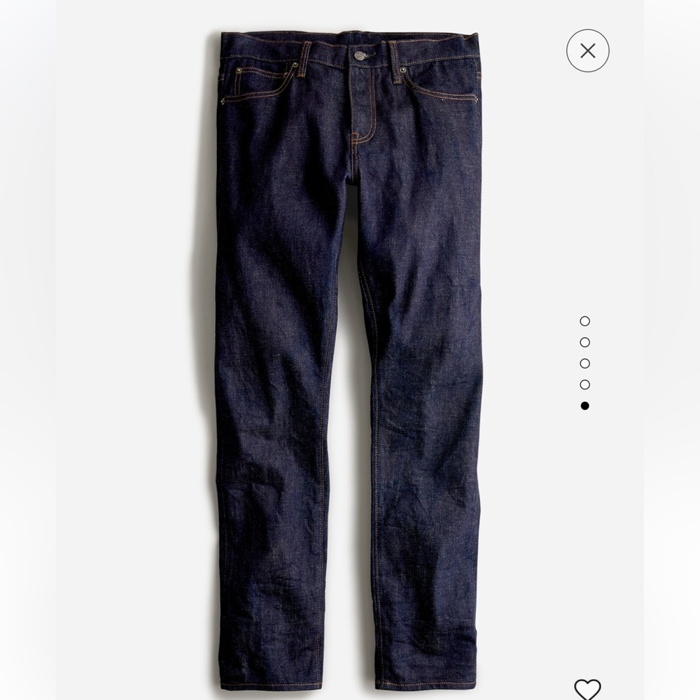 J. Crew Slim Men’s Jeans in Dark Indigo